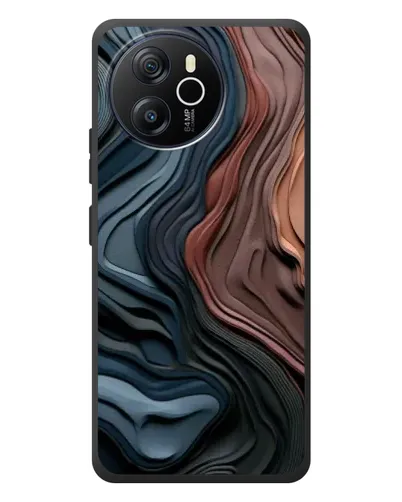 Чехол для Blackview Oscal Tiger 12 с картинкой «Цветные волны каньона» Чехол для Blackview Oscal Tiger 12 с картинкой «Цветные волны каньона»