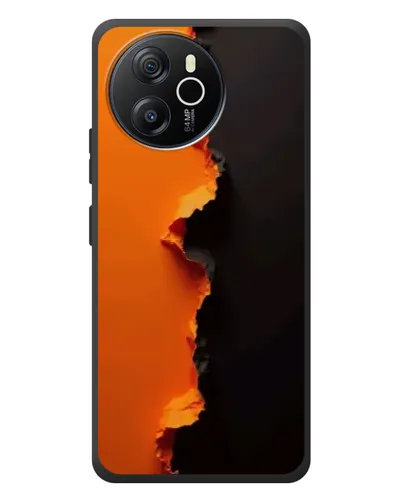 Чехол для Blackview Oscal Tiger 12 с картинкой «Оранжевый разлом» Чехол для Blackview Oscal Tiger 12 с картинкой «Оранжевый разлом»