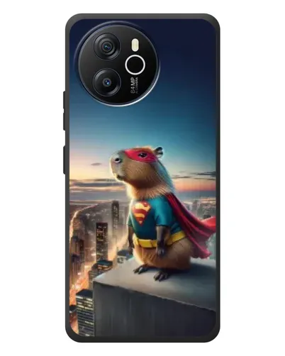 Чехол для Blackview Oscal Tiger 12 с картинкой «Капи-мен супергерой» Чехол для Blackview Oscal Tiger 12 с картинкой «Капи-мен супергерой»