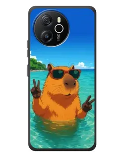 Чехол для Blackview Oscal Tiger 12 с картинкой «Морская капибара» Чехол для Blackview Oscal Tiger 12 с картинкой «Морская капибара»