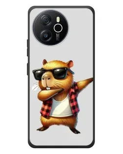 Чехол для Blackview Oscal Tiger 12 с картинкой «Капибара рэпер даб» Чехол для Blackview Oscal Tiger 12 с картинкой «Капибара рэпер даб»