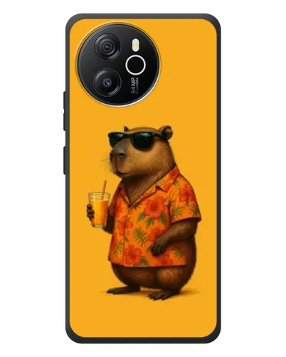 Чехол для Blackview Oscal Tiger 12 с картинкой «Капибара на отдыхе» Чехол для Blackview Oscal Tiger 12 с картинкой «Капибара на отдыхе»