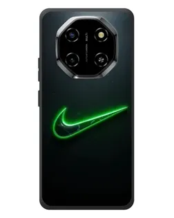 Чехол для Blackview Shark 6 с картинкой «Неоновый контур Nike»