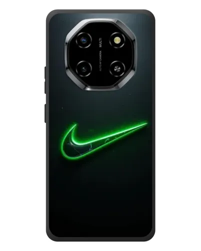 Чехол для Blackview Shark 6 с картинкой «Неоновый контур Nike»