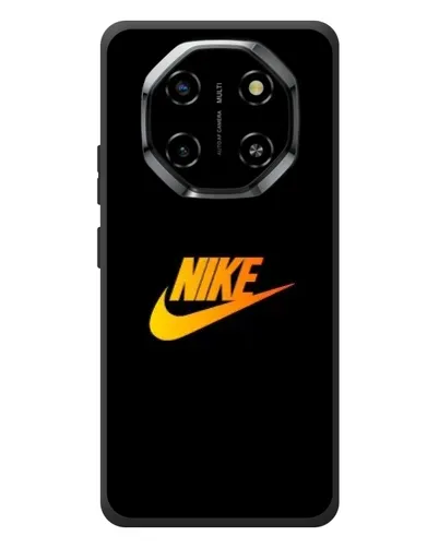 Чехол для Blackview Shark 6 с картинкой «Золотой логотип Nike»