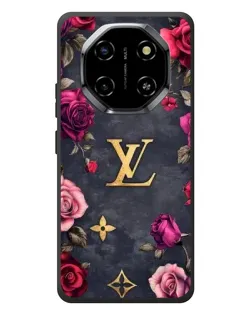 Чехол для Blackview Shark 6 с картинкой «Цветочный Louis Vuitton»