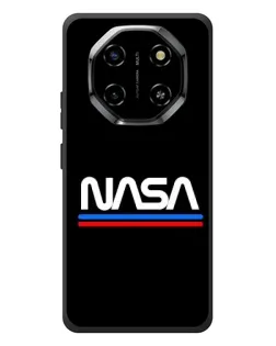 Чехол для Blackview Shark 6 с картинкой «NASA — классика Red Blue»