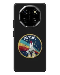 Чехол для Blackview Shark 6 с картинкой «NASA — эмблема миссии»