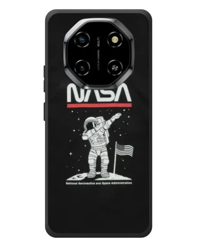 Чехол для Blackview Shark 6 с картинкой «NASA — шагаем по Луне» Чехол для Blackview Shark 6 с картинкой «NASA — шагаем по Луне»