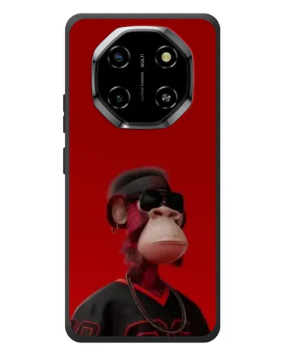 Чехол для Blackview Shark 6 с картинкой «Bored Ape в красном» Чехол для Blackview Shark 6 с картинкой «Bored Ape в красном»
