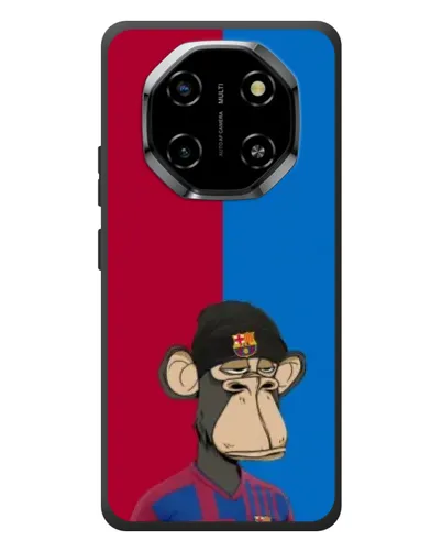 Чехол для Blackview Shark 6 с картинкой «Bored Ape — фанат Барсы» Чехол для Blackview Shark 6 с картинкой «Bored Ape — фанат Барсы»