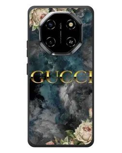 Чохол для Blackview Shark 6 з картинкою «Абстрактні квіти Gucci»