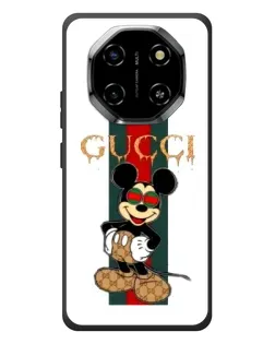 Чохол для Blackview Shark 6 з картинкою «Міккі Маус Gucci — смуги»
