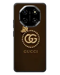 Чохол для Blackview Shark 6 з картинкою «Gucci — золотий метелик»