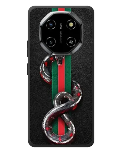 Чехол для Blackview Shark 6 с картинкой «Gucci — змея на полосе» Чехол для Blackview Shark 6 с картинкой «Gucci — змея на полосе»