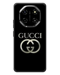 Чохол для Blackview Shark 6 з картинкою «Gucci — золото на чорному»