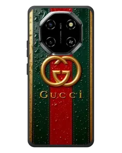 Чохол для Blackview Shark 6 з картинкою «Gucci — фірмова смуга та золото»