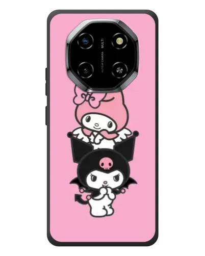 Чехол для Blackview Shark 6 с картинкой «My Melody и Kuromi» Чехол для Blackview Shark 6 с картинкой «My Melody и Kuromi»