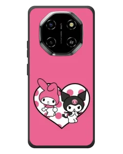 Чехол для Blackview Shark 6 с картинкой «Kuromi и My Melody»