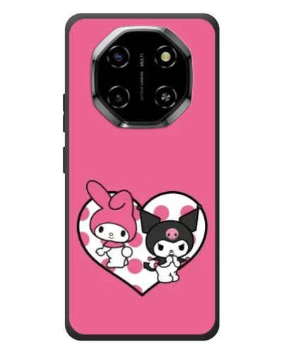 Чехол для Blackview Shark 6 с картинкой «Kuromi и My Melody» Чехол для Blackview Shark 6 с картинкой «Kuromi и My Melody»