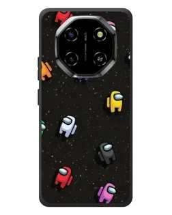 Чохол для Blackview Shark 6 з картинкою «Космічний патерн Among Us»