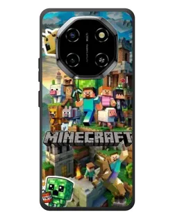 Чохол для Blackview Shark 6 з картинкою «Замок Minecraft»