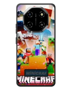 Чохол для Blackview Shark 6 з картинкою «Minecraft герої гри»