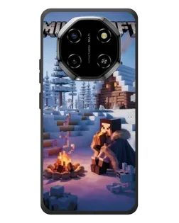 Чохол для Blackview Shark 6 з картинкою «Зимовий Minecraft» Чохол для Blackview Shark 6 з картинкою «Зимовий Minecraft»