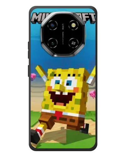 Чохол для Blackview Shark 6 з картинкою «Губка Боб Minecraft» Чохол для Blackview Shark 6 з картинкою «Губка Боб Minecraft»