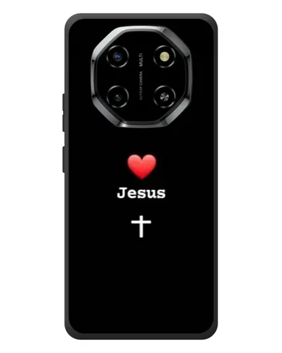 Чехол для Blackview Shark 6 с картинкой «Сердце - Jesus» Чехол для Blackview Shark 6 с картинкой «Сердце - Jesus»