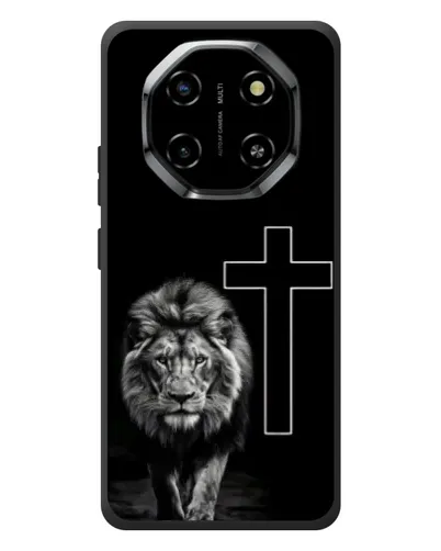 Чехол для Blackview Shark 6 с картинкой «Лев и Крест» Чехол для Blackview Shark 6 с картинкой «Лев и Крест»