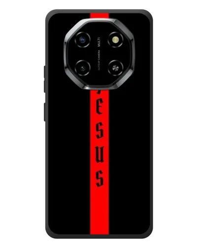 Чехол для Blackview Shark 6 с картинкой «Красная линия веры» Чехол для Blackview Shark 6 с картинкой «Красная линия веры»