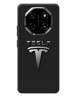 Чехол для Blackview Shark 6 с картинкой «Стальной логотип Tesla» Чехол для Blackview Shark 6 с картинкой «Стальной логотип Tesla»