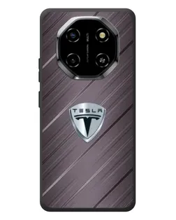 Чехол для Blackview Shark 6 с картинкой «Металлическая текстура Tesla» Чехол для Blackview Shark 6 с картинкой «Металлическая текстура Tesla»