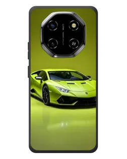 Чехол для Blackview Shark 6 с картинкой «Салатовый Lamborghini Huracan»
