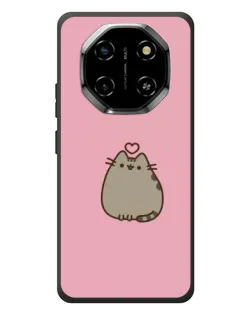 Чохол для Blackview Shark 6 з картинкою «Pusheen серце»