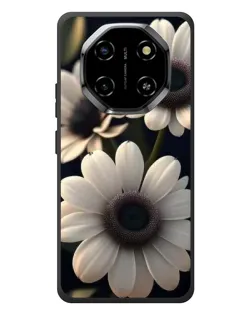 Чохол для Blackview Shark 6 з картинкою «Білі маргаритки макро»