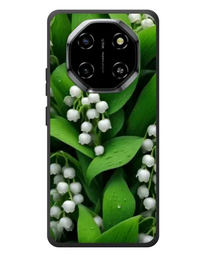 Чехол для Blackview Shark 6 с картинкой «Ландыши в зелени»