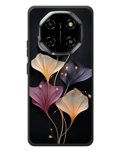 Чехол для Blackview Shark 6 с картинкой «Лиловые цветы грации»