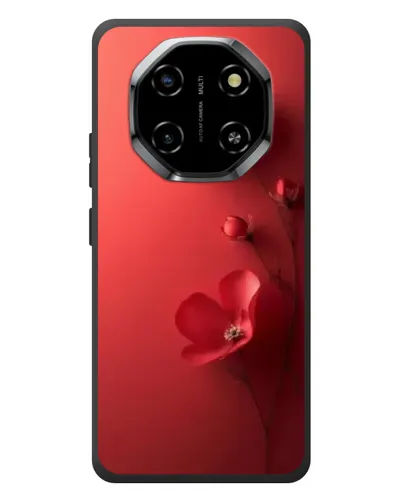 Чехол для Blackview Shark 6 с картинкой «Маковые соцветия»