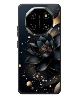 Чохол для Blackview Shark 6 з картинкою «Чорний лотос»