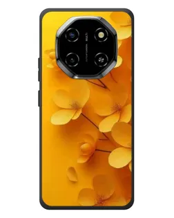 Чохол для Blackview Shark 6 з картинкою «Золоті пелюстки»