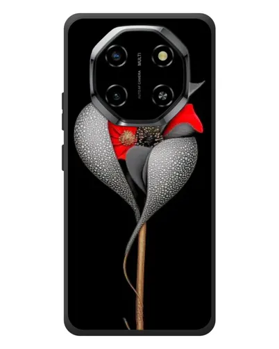 Чехол для Blackview Shark 6 с картинкой «Серебряный фантазийный цветок» Чехол для Blackview Shark 6 с картинкой «Серебряный фантазийный цветок»