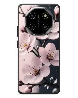Чохол для Blackview Shark 6 з картинкою «Ніжня сакура та краплі»
