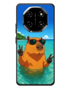 Чохол для Blackview Shark 6 з картинкою «Морська капібара»