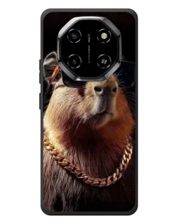 Чохол для Blackview Shark 6 з картинкою «Капібара золотий ланцюг»