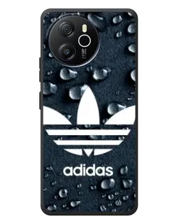 Чехол для Blackview Shark 8 с картинкой «Adidas Trefoil Blue»