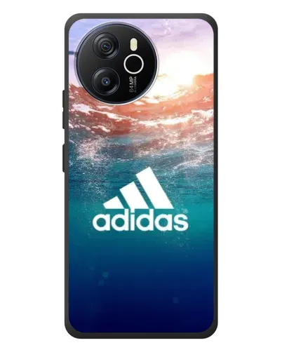 Чехол для Blackview Shark 8 с картинкой «Океанская глубина адидас»