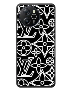 Чехол для Blackview Shark 8 с картинкой «Черно-белый узор LV» Чехол для Blackview Shark 8 с картинкой «Черно-белый узор LV»