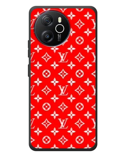 Чехол для Blackview Shark 8 с картинкой «Яркий паттерн LV»
